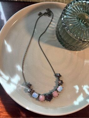 Multicolor Stone Pendant Necklace - Women Jewelry